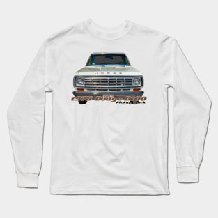 1975 Dodge D100 Pickup Truck Long Sleeve T-Shirt